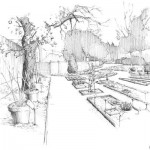 Illustrations jardins nantais - Jardin des plantes - Pollinier